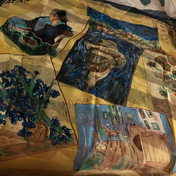 Van Gogh Jaune Scarf - Picture 1 of 4